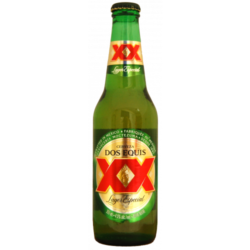 Dos Equis Lager 24x350ml Case Buy online at Mexgrocer.co.uk
